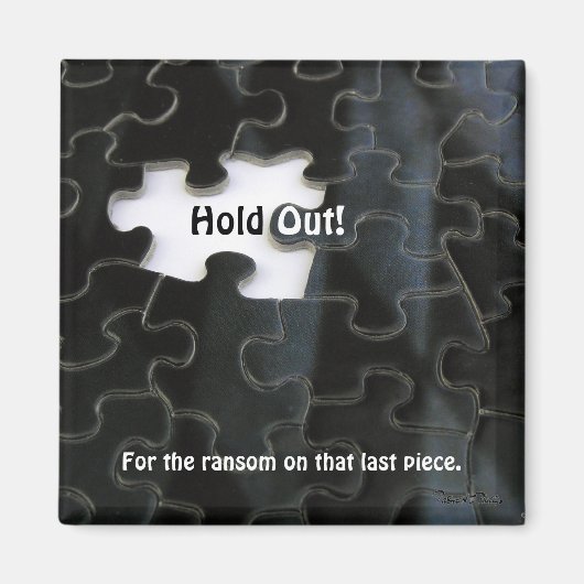 Ontbrekend stuk puzzelstuk magneet (Voorkant)