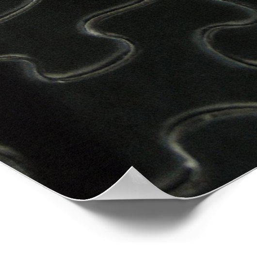 Ontbrekend stuk puzzelstuk poster (Hoek)