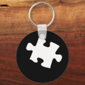 Ontbrekend stuk puzzelstuk sleutelhanger (Voorkant)