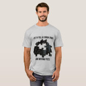 Ontbrekend stuk puzzelstuk t-shirt (Voorkant volledig)