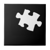 Ontbrekend stuk puzzelstuk tegeltje (Voorkant)