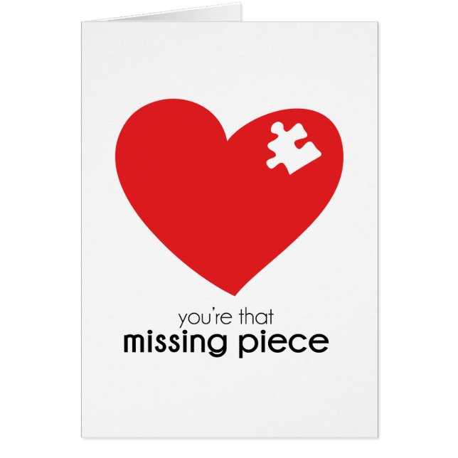 Ontbrekend stuk van mijn hart (Voorkant)