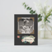 Ontbrekend U  Fotoscrapbook Briefkaart (Staand voorkant)