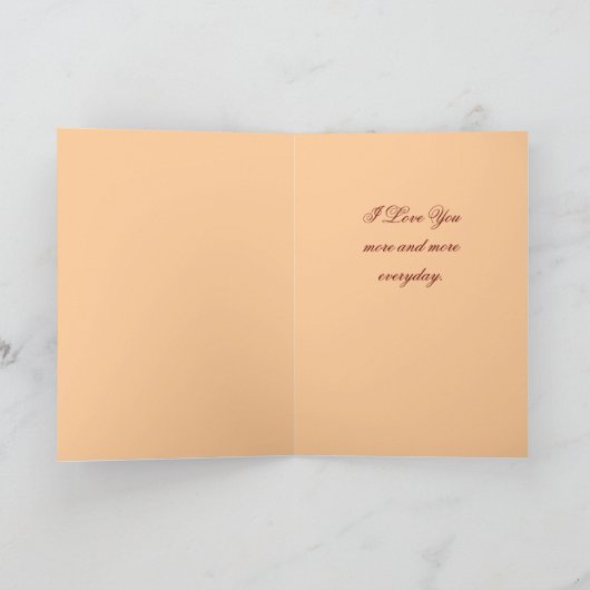  Ontbrekend U Valentijn Kaart (Binnen)