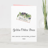  Ontbrekend U Valentijn Kaart (Achterkant)