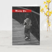 Ontbrekend Wenskaart Kaart (Gele Bloem)