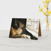 Ontbrekend Wenskaart Kaart (Gele Bloem)