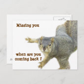 Ontbrekend You_Briefkaart Briefkaart (Voorkant / Achterkant)