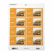 Ontbrekende berichten etiket (Full Sheet)