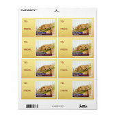 Ontbrekende berichten etiket (Full Sheet)