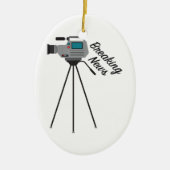 Ontbrekende berichten keramisch ornament (Voorkant)