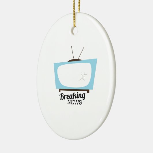 Ontbrekende berichten keramisch ornament (Links)