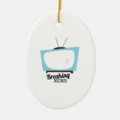 Ontbrekende berichten keramisch ornament (Voorkant)