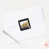 Ontbrekende berichten vierkante sticker (Envelop)