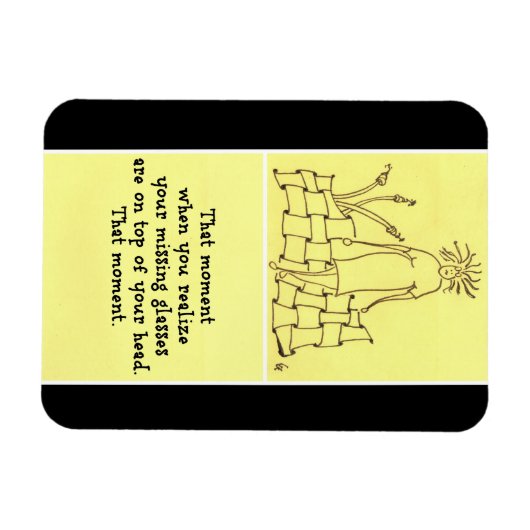 Ontbrekende bril magneet (Horizontaal)