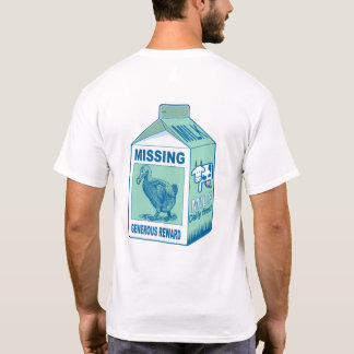 Ontbrekende dododevogel t-shirt