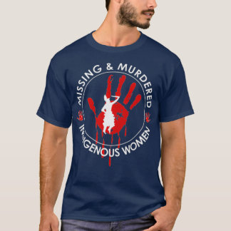 Ontbrekende en vermoorde inheemse vrouw t-shirt