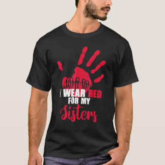 Ontbrekende en vermoorde inheemse vrouwen MMIW T-shirt