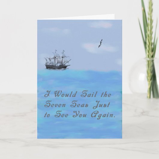 Ontbrekende Kaart met verzending en Zeeen (Voorkant)