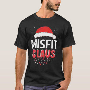 Ontbrekende kerstcadeaukostuum voor kerstmis t-shirt