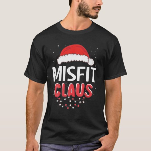 Ontbrekende kerstcadeaukostuum voor kerstmis t-shirt (Voorkant)