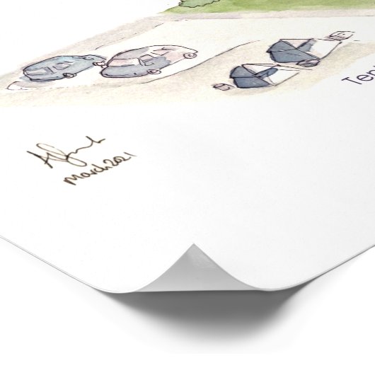 Ontbrekende kleine behuizing poster (Hoek)