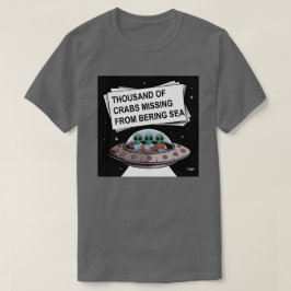 Ontbrekende krabben t-shirt