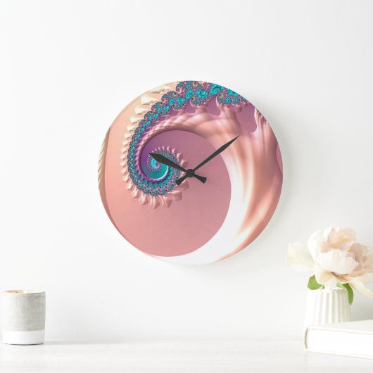 Ontbrekende kunst Lila whirl Grote Klok (Huis)