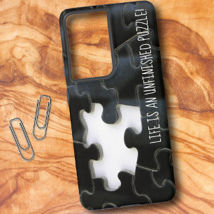 Ontbrekende legpuzzelstuk Foto op Maat Samsung Galaxy Hoesje