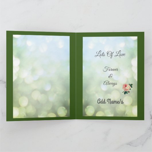 Ontbrekende Moederdag Kaart (Binnen)