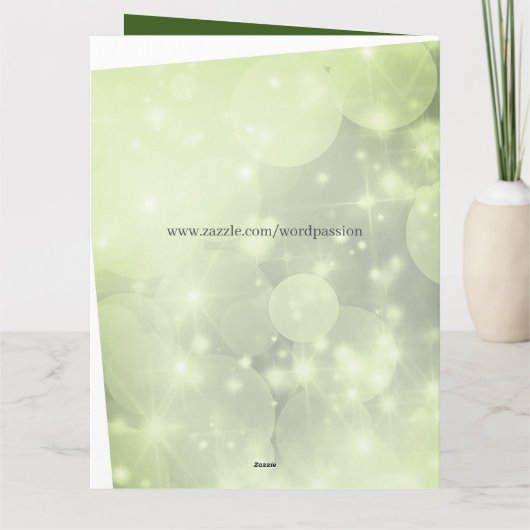 Ontbrekende Moederdag Kaart (Achterkant)