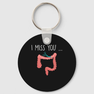 Ontbrekende My Colon Funny Ostomy Chirurgie Hum Sleutelhanger