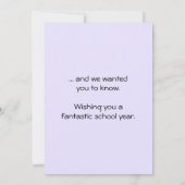 Ontbrekende Paarse pasteitjes foto op maat Kaart (Achterkant)