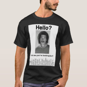 Ontbrekende persoon vinden t-shirt