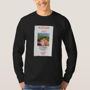 Ontbrekende PET Praying Mantis Mantid Entomologie T-shirt