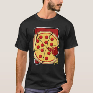 Ontbrekende Pizza Snede Matching Koppel Valentijn T-shirt