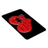 Ontbrekende Puzzle Piece Magnet Magneet (Rechterzijde)