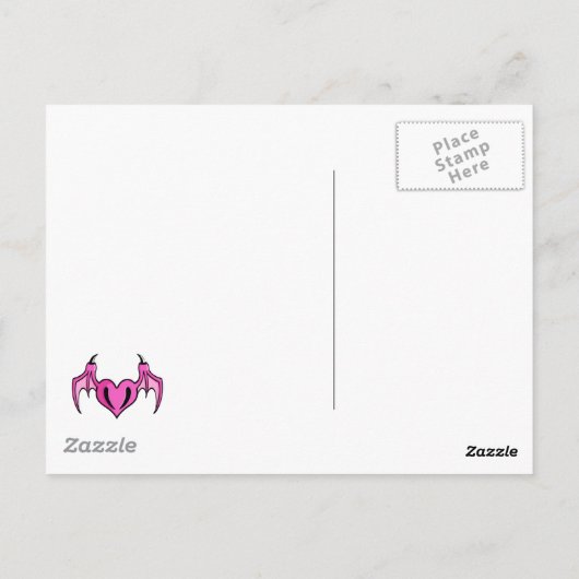 ontbrekende u briefkaart (Achterkant)