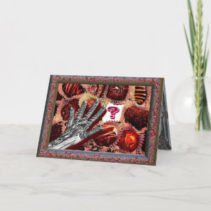 Ontbrekende  Valentijn van het Punt Feestdagen Kaart