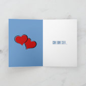 Ontbrekende Wenskaarten Kaart (Binnen)