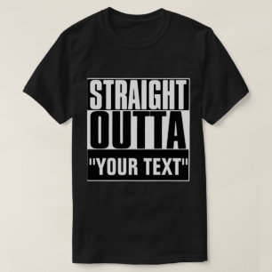 ONTBREKTE "JOUW TEKST" T-SHIRT
