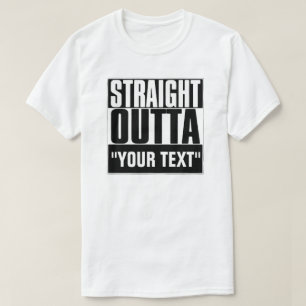 ONTBREKTE "JOUW TEKST" T-SHIRT