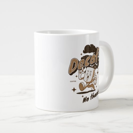 Ontcaf? Nee dank je! Grote Koffiekop (Voorkant rechts)