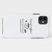 Ontcafïniseerde koffie Case-Mate iPhone case (Achterkant (horizontaal))