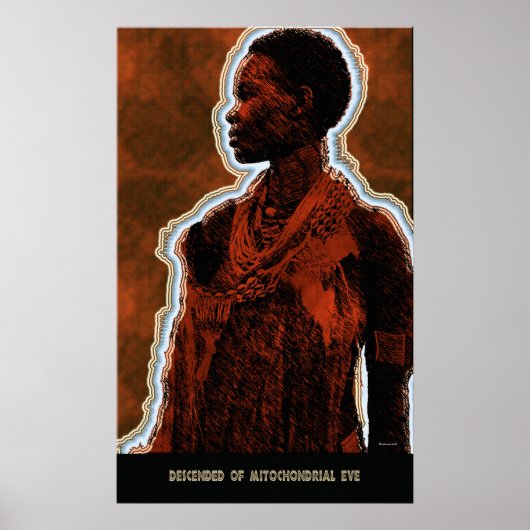 Ontcenden van mitochondriale eve poster (Voorkant)