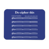 Ontcijferen van deze magneet (Horizontaal)