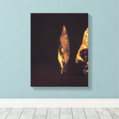 Ontdaan van de hals of speerkop canvas afdruk (Insitu (Houten vloer))