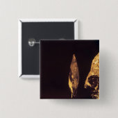 Ontdaan van de spier vierkante button 5,1 cm (Voorkant /achterkant)