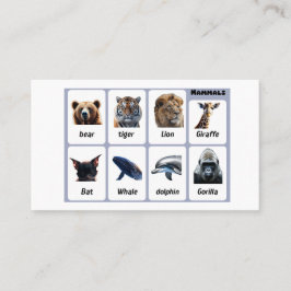 Ontdek 16 dieren die u zullen verbazen visitekaartje