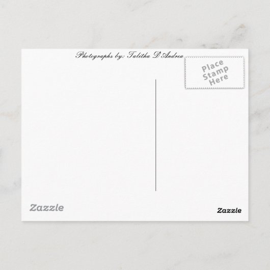 Ontdek Alaska Briefkaart (Achterkant)